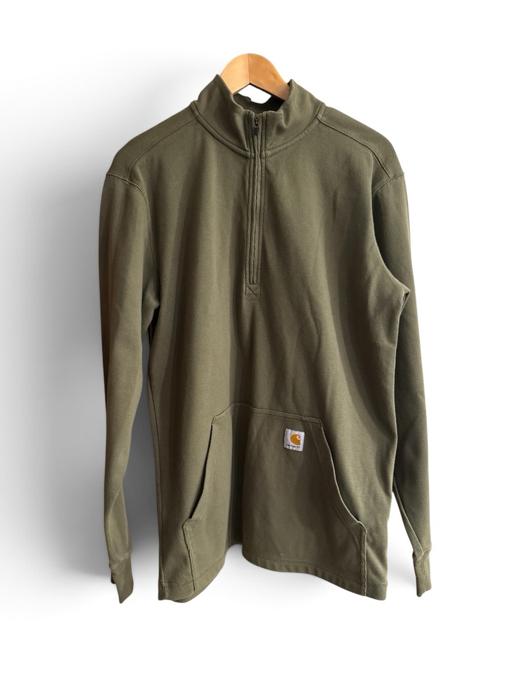 Carhartt Men's Olive Green Polo Shirt